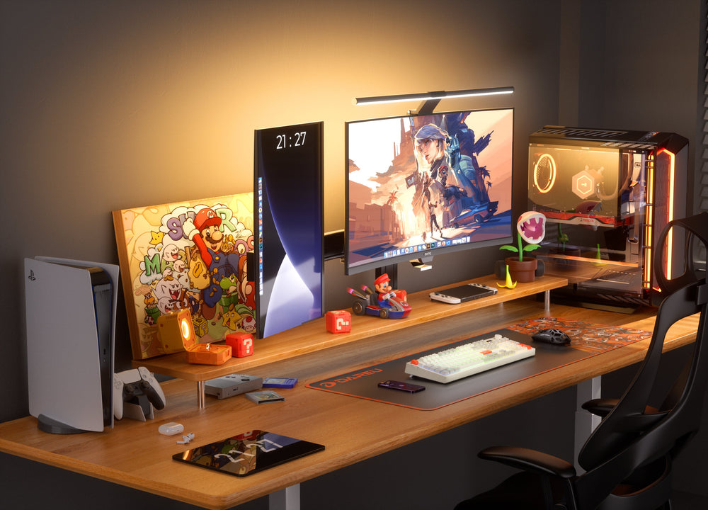 DAREU A104 Pro | Full-Size Wireless RGB  Hotswap Keyboard with TFT & Knob - Dareu